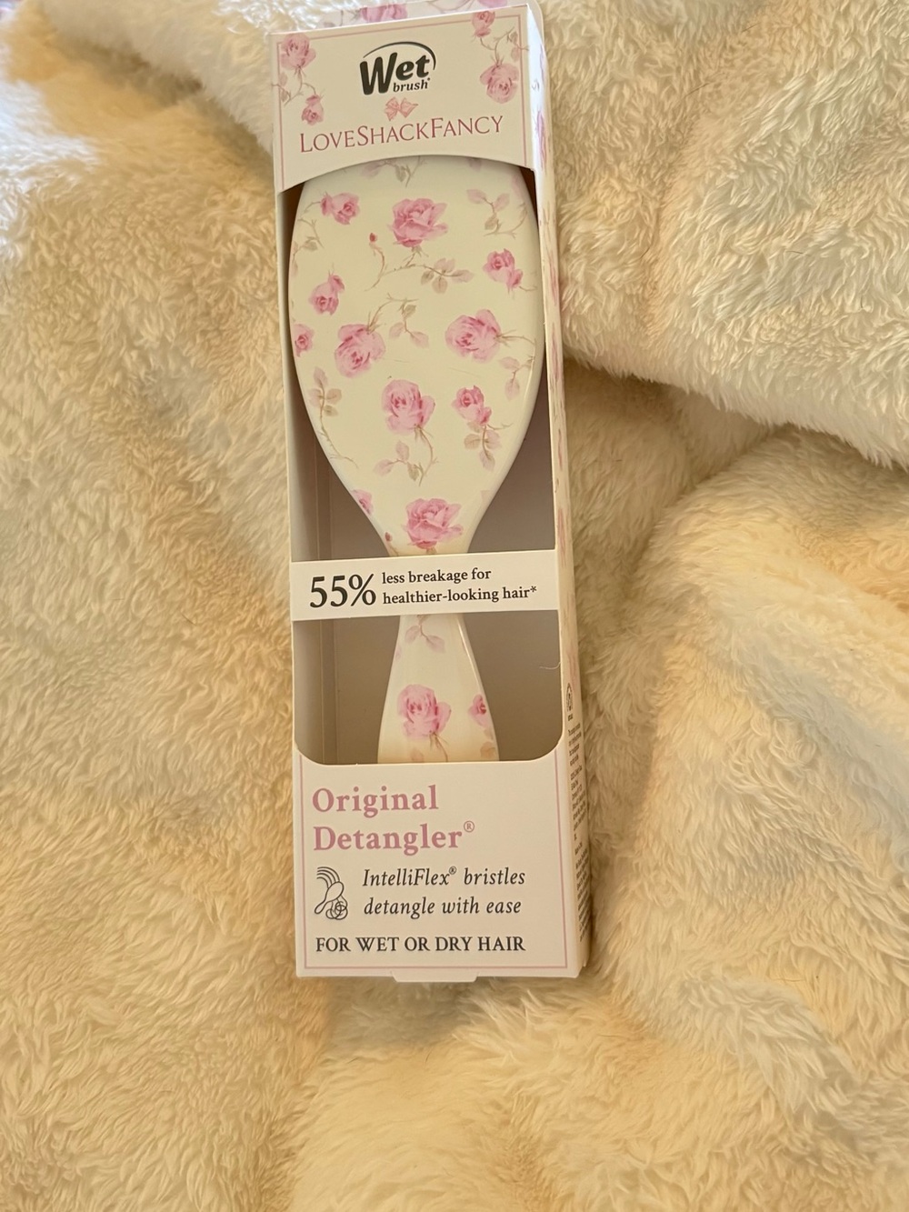 LoveShackFancy X Target Original Detangler - Ribbon Rosa Sterling Dusk 🎀